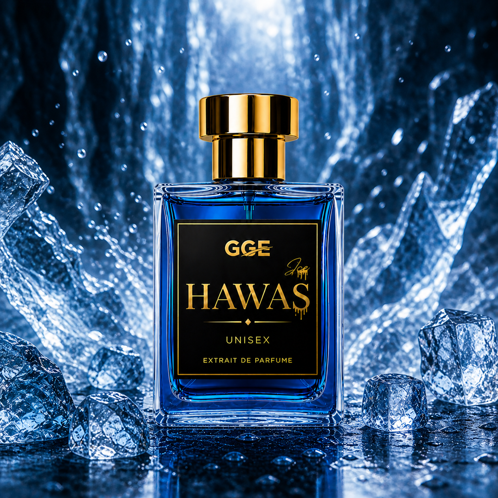Hawas Ice Unisex Perfum – Long Lasting Luxury Fresh Aqua Fragrance | GGE