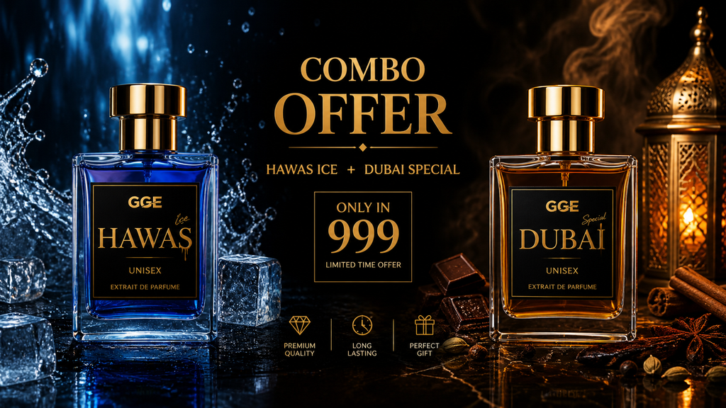 Exclusive Combo Offer: Hawas Ice + Dubai Special Luxury Perfumes