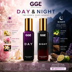 GGE Premium Day & Night Perfume Combo | 20ML x 2 Extrait De Parfum | Unisex