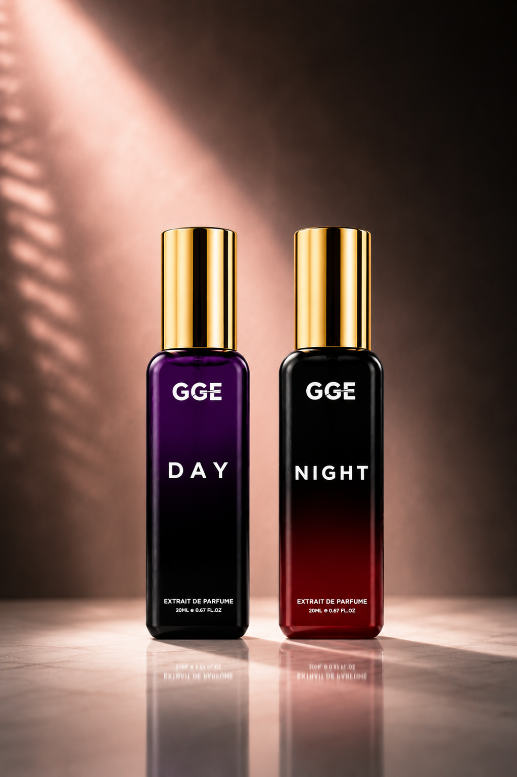 GGE Premium Day & Night Perfume Combo | 20ML x 2 Extrait De Parfum | Unisex