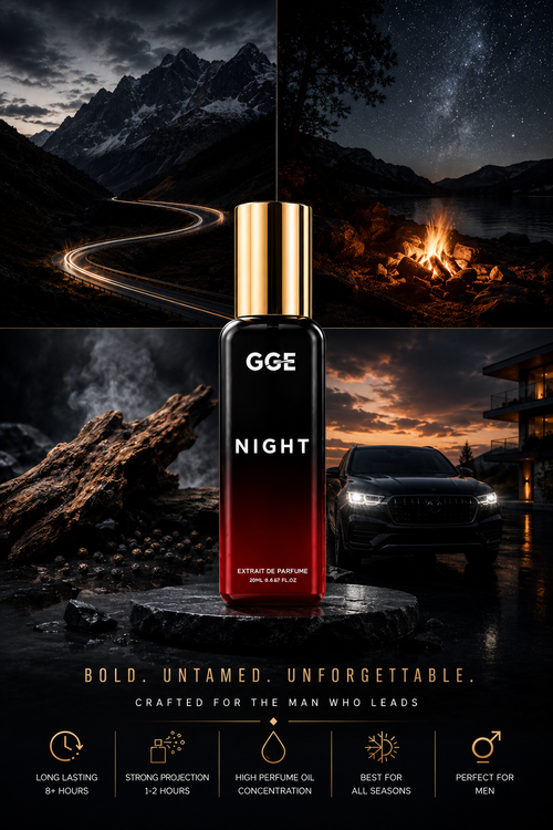 GGE Night 20ML Premium - Bold Woody Fresh Fragrance | GGE