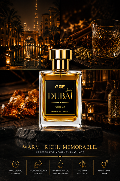 Dubai Special Unisex Perfume – Warm Spicy Arabian Luxury Fragrance | GGE